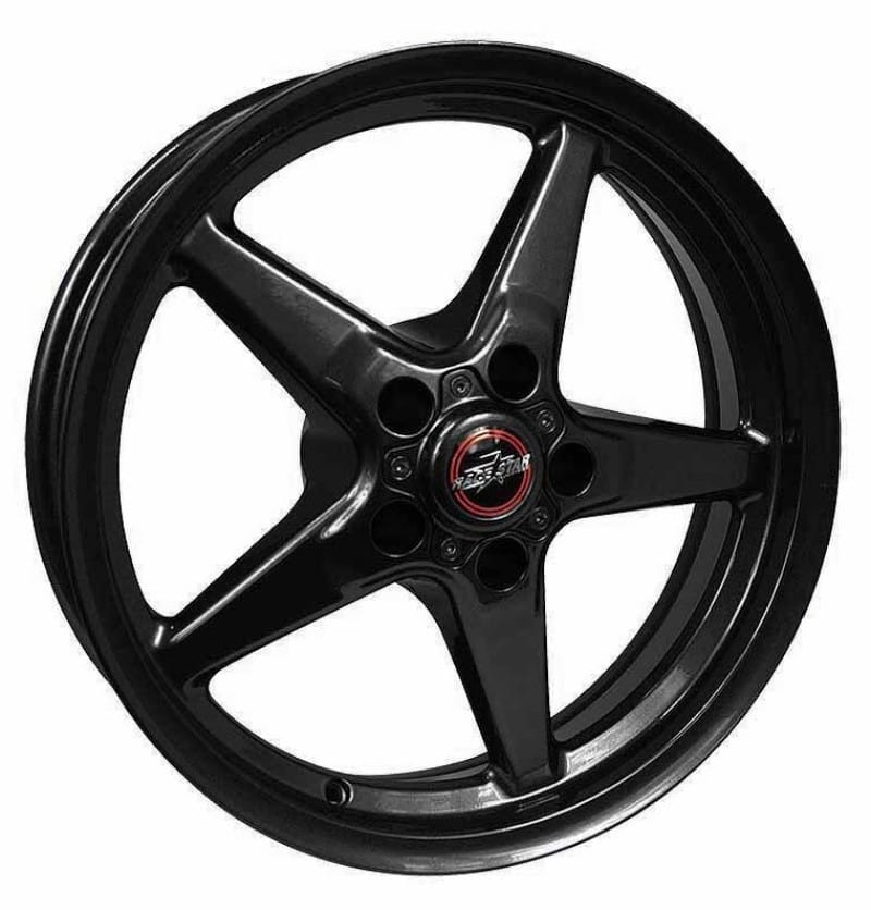 Race Star — Race Star 92 Drag Star Bracket Racer 17x9.5 5x4.50BC 6.875BS Gloss Black Wheel