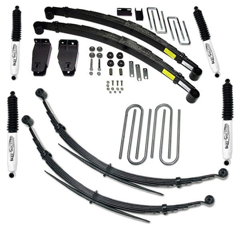 Tuff Country — Tuff Country 80-87 Ford F-250 4X4 4in Lift Kit w/Rr Leaf Springs No Shocks
Complete Kit (w/o Sh