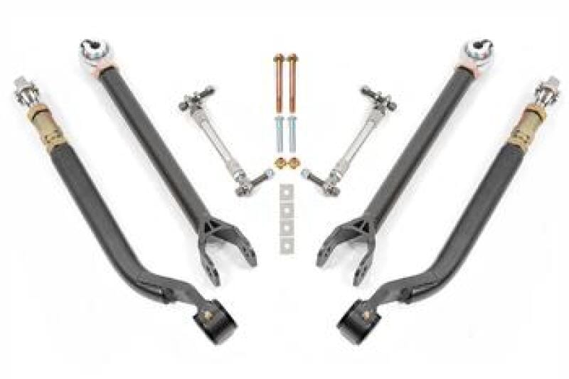 BMR Suspension — BMR 06-23 Dodge Charger Rear Suspension Kit For 15in Conversion Kit - Black Hammertone