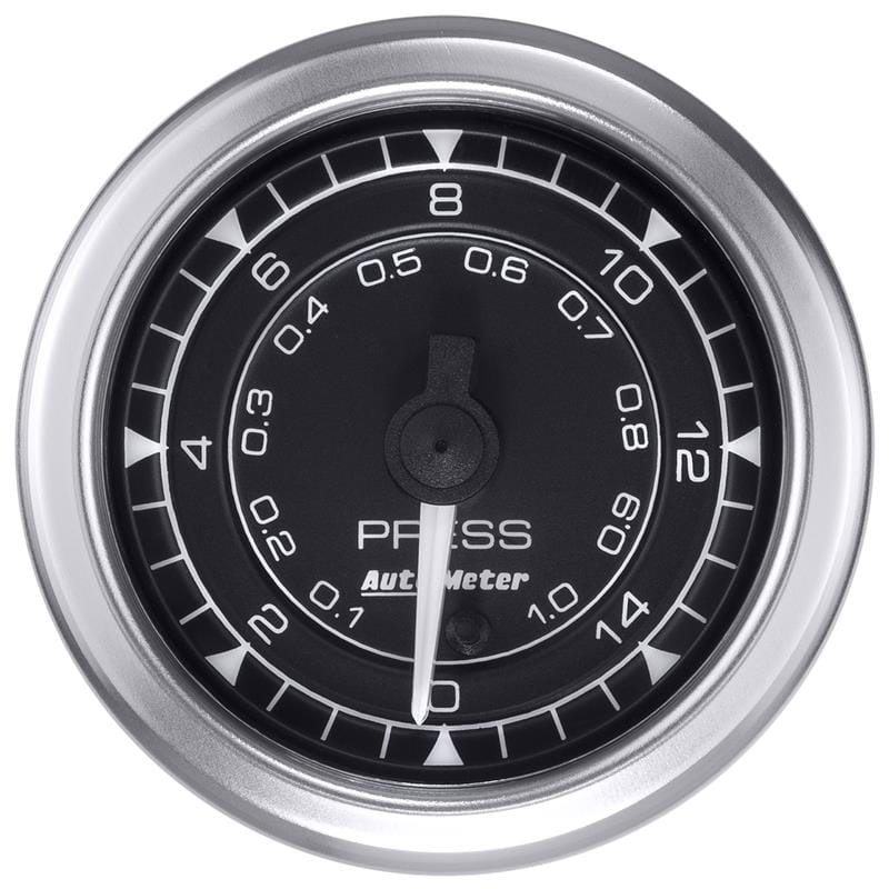 AutoMeter — GAUGE, MANIFOLD PRESSURE, 2 1/16", 15PSI, DIGITAL STEPPER MOTOR, CHRONO