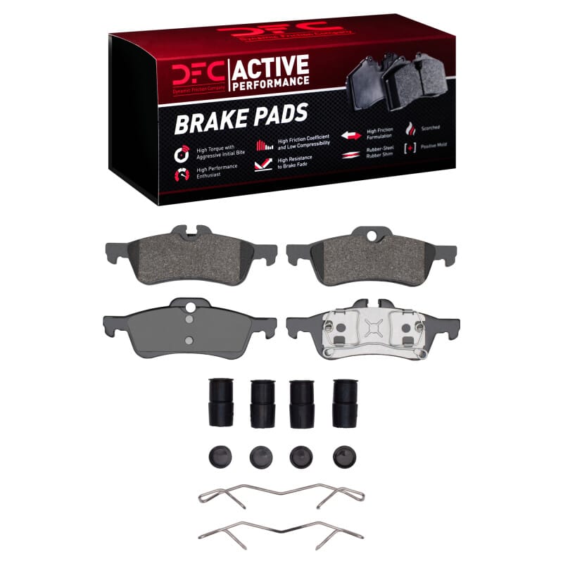 DFC — DFC 02-08 Mini Cooper (Excl Clubman) Rear Active Performance Pads and Hardware Kit
DFC Brake Pad Set