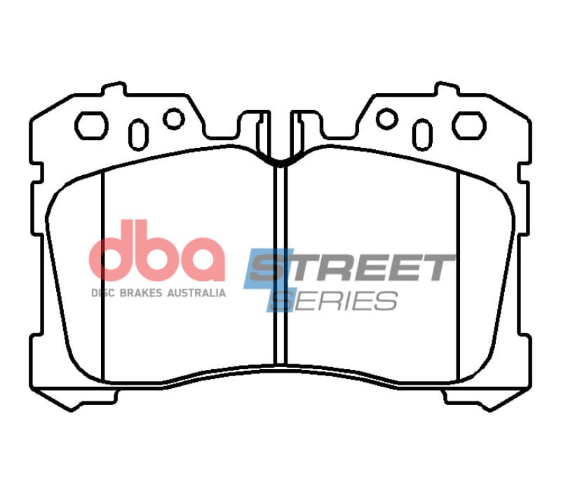 DBA — DBA 2017 Lexus LS460/LS600 Street Series Front Brake Pads
Brake Pad