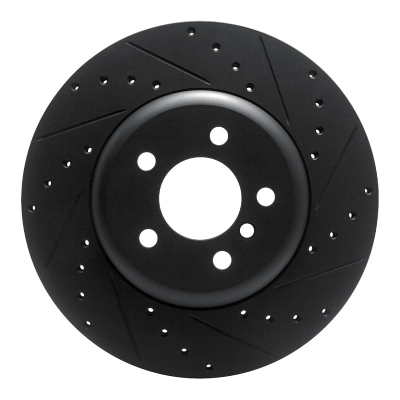 R1 Concepts — R1 10-19 BMW 535I GT xDrive Rear Right Drilled & Slotted Black Brake Rotor
R1 Brake Rotor Drill
