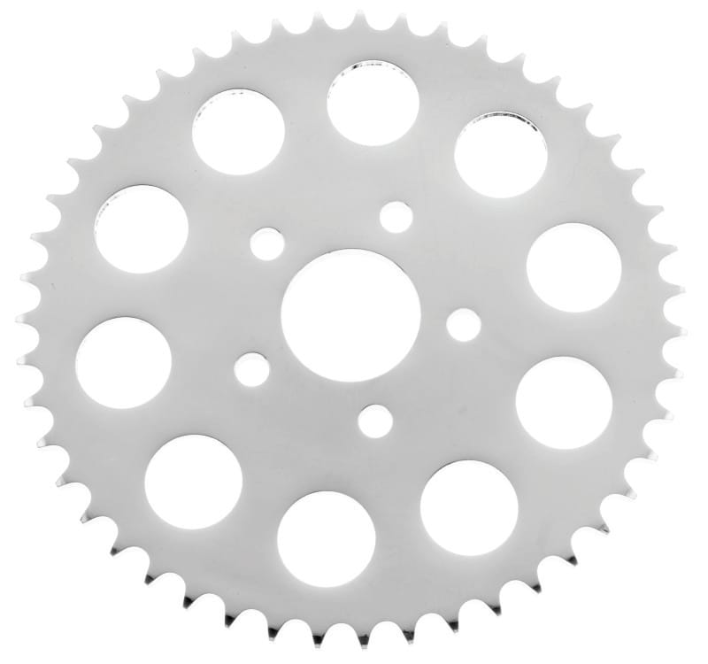 TwinPower — Sprocket, 47 Tooth, Rear, Flat, Chrome