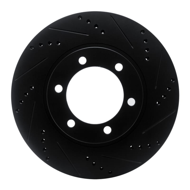 R1 Concepts — R1 03-09 Lexus GX470 Front Right Drilled & Slotted Black Brake Rotor
R1 Brake Rotor Drill