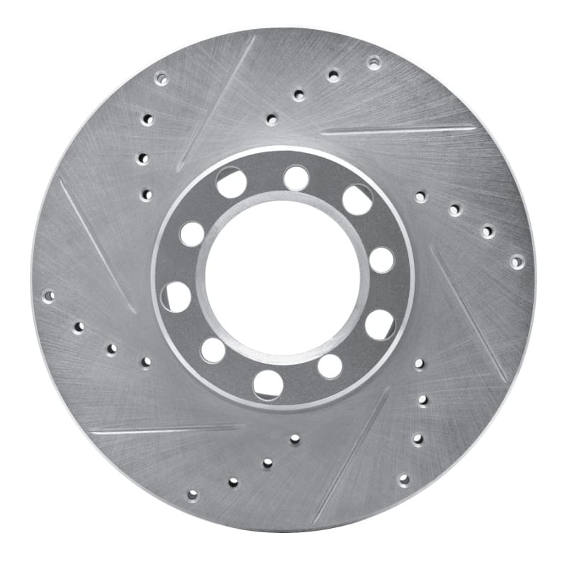 R1 Concepts — R1 79-85 Mercedes-Benz 380SL Front Left Drilled & Slotted Silver Brake Rotor
R1 Brake Rotor Drill