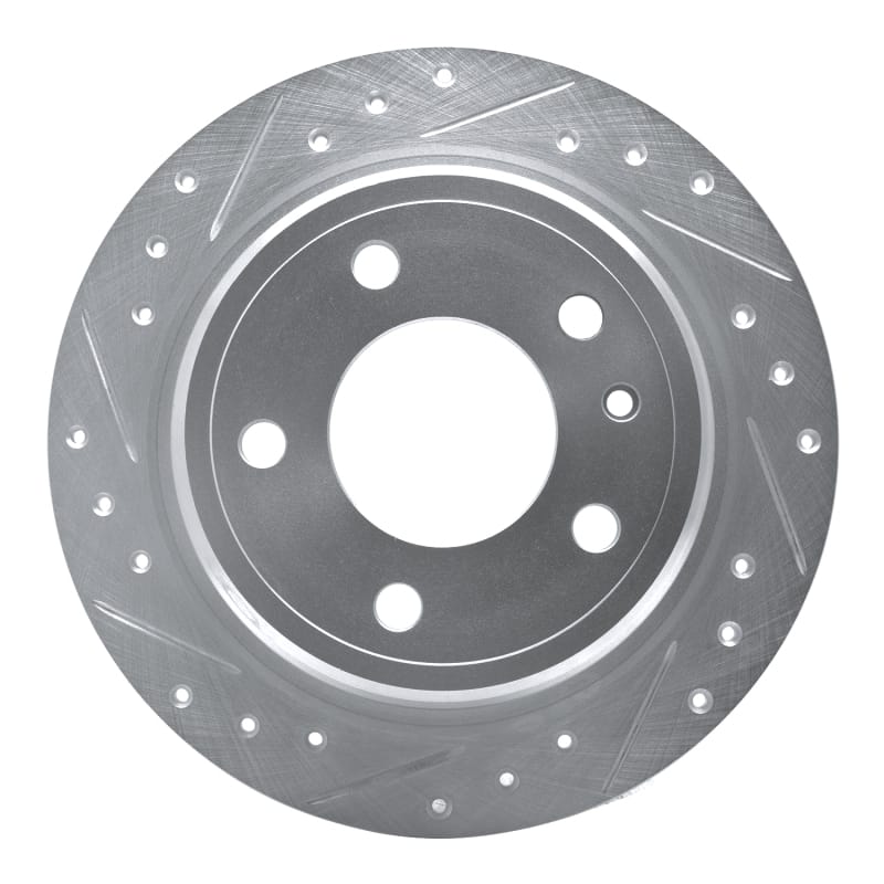 R1 Concepts — R1 82-89 BMW 633CSI Rear Left Drilled & Slotted Silver Brake Rotor
R1 Brake Rotor Drill