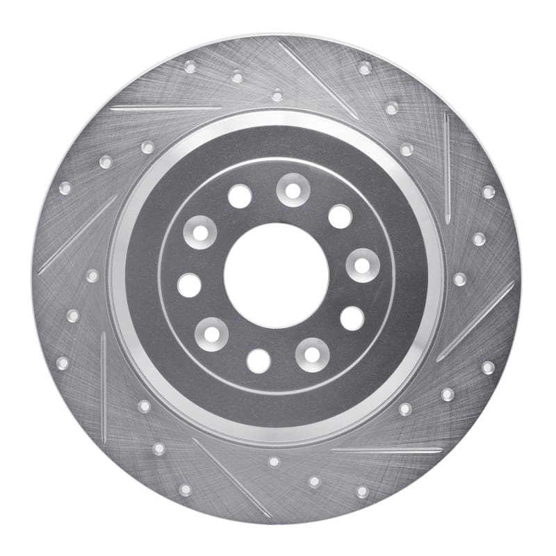 R1 Concepts — R1 05-19 Ford Five Hundred Rear Right Drilled & Slotted Silver Brake Rotor
R1 Brake Rotor Drill