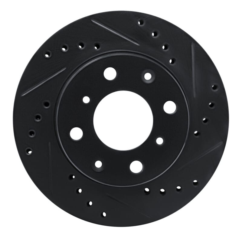 R1 Concepts — R1 83-87 Honda Prelude Front Right Drilled & Slotted Black Brake Rotor
R1 Brake Rotor Drill