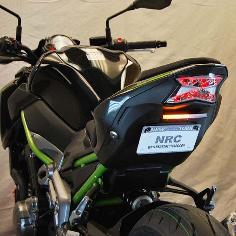 New Rage Cycles — New Rage Cycles 17-19 Kawasaki Z900 Fender Eliminator Kit w/Load EQ