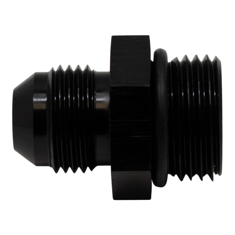 DeatschWerks — DeatschWerks 10AN ORB Male to 8AN Male Flare Adapter (Incl O-Ring) - Anodized Matte Black
Lines & Fittings
