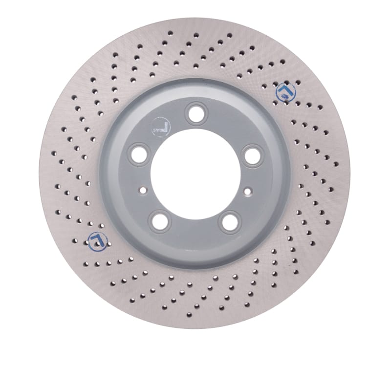DFC — DFC 02-08 Porsche 911 Left Front Drilled Hi-Carbon Alloy Geomet Coated Rotor
DFC Brake Rotor