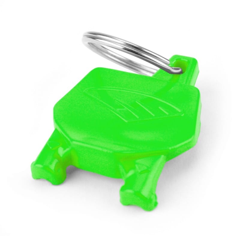 Cycra — Cycra Key Ring with Number Plate - Green