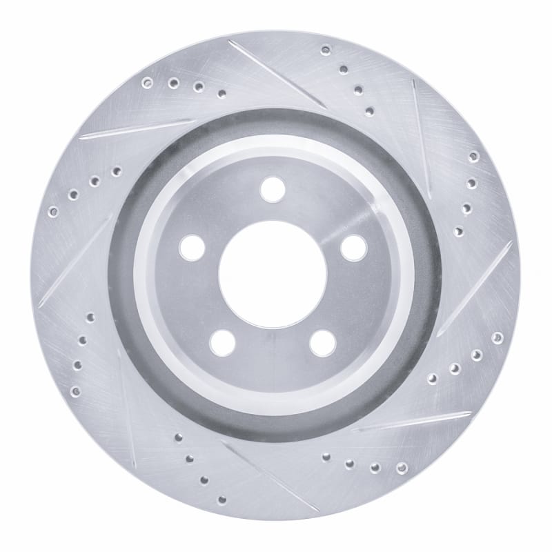 R1 Concepts — R1 05-23 Chrysler 300 Rear Right Drilled & Slotted Silver Brake Rotor
R1 Brake Rotor Drill