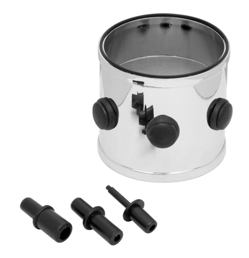 Spectre — Spectre Universal Adapter Intake Manifold / Vent Port & Vacuum Sensor Adapter 3in. - Chrome
Universal Vent Port
Sensor Adapter