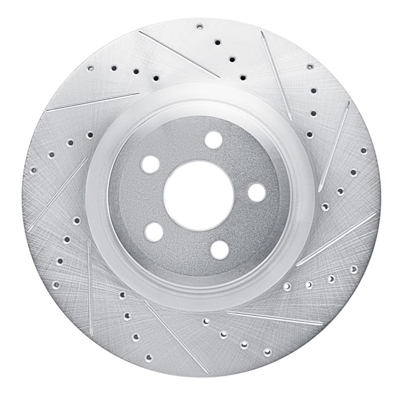 R1 Concepts — R1 19-24 Ford Edge Front Right Drilled & Slotted Silver Brake Rotor
R1 Brake Rotor Drill