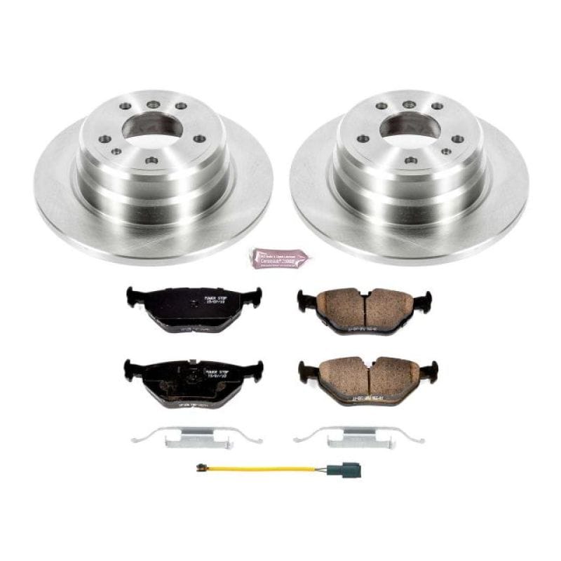 PowerStop — Power Stop 1989 BMW 525i Rear Autospecialty Brake Kit