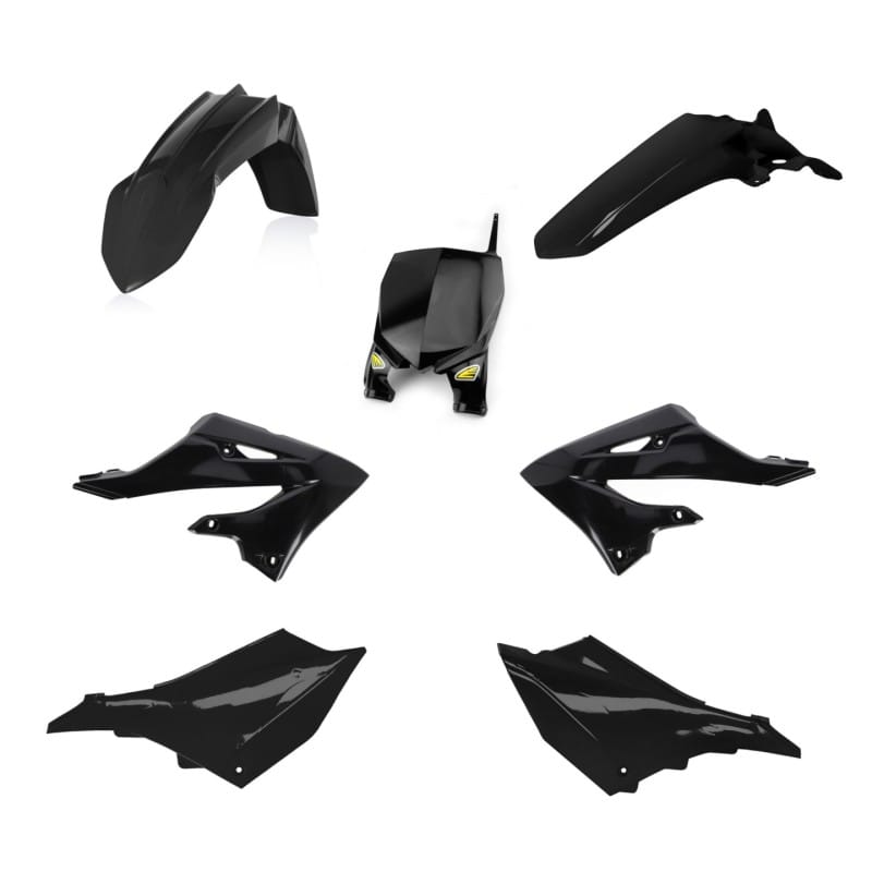 Cycra — Cycra 22+ Yamaha YZ125 5-pc Replica Body Kit- Black