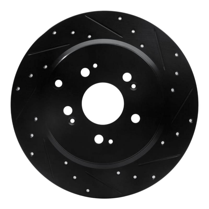 R1 Concepts — R1 07-17 Acura MDX Rear Right Drilled & Slotted Black Brake Rotor
R1 Brake Rotor Drill
