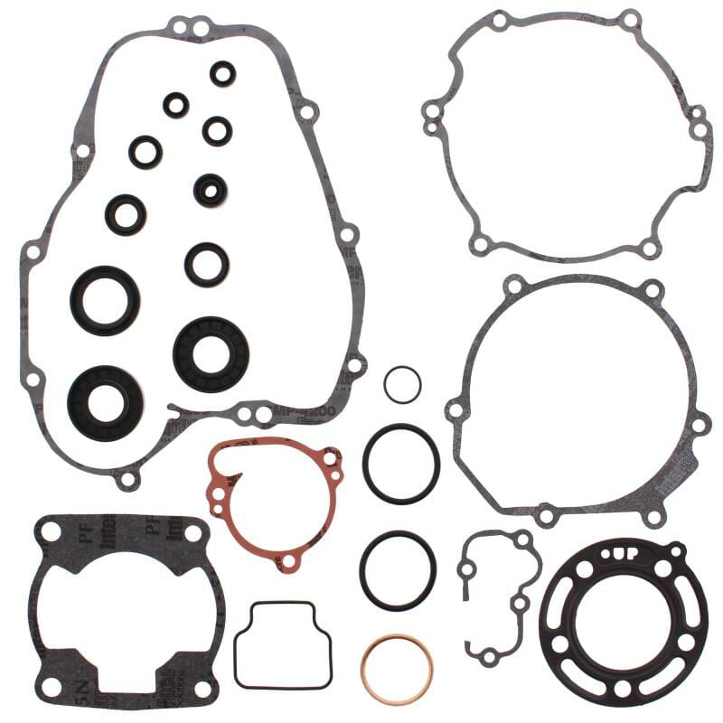 Vertex Pistons — Vertex Gaskets 98-00 Kawasaki KX80 Complete Gasket Kit w/ Oil Seals