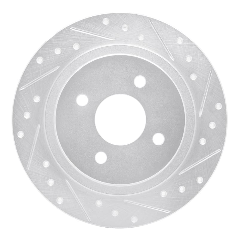 R1 Concepts — R1 02-04 Ford Focus Rear Right Drilled & Slotted Silver Brake Rotor
R1 Brake Rotor Drill