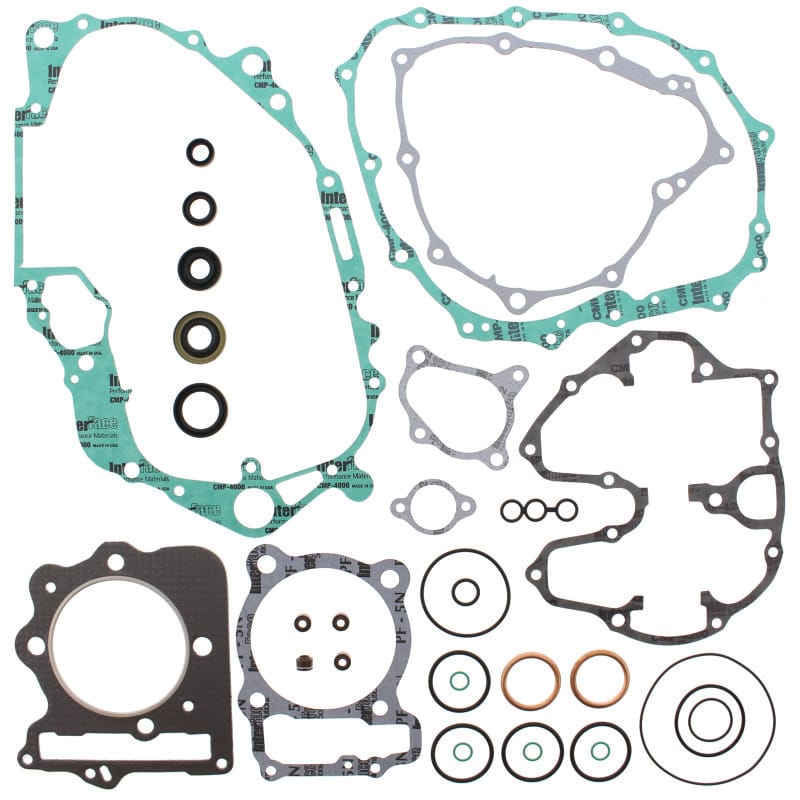 QuadBoss — QuadBoss 99-00 Honda TRX400EX FourTrax Complete Gasket Set w/ Oil Seal