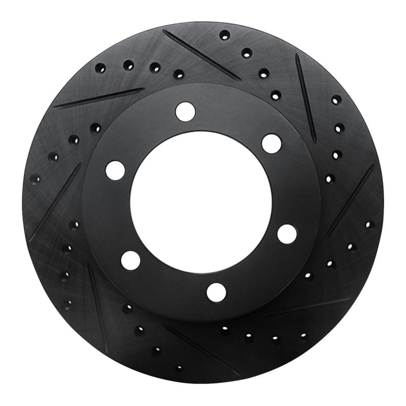 R1 Concepts — R1 95-04 Toyota 4Runner Front Right Drilled & Slotted Black Brake Rotor
R1 Brake Rotor Drill