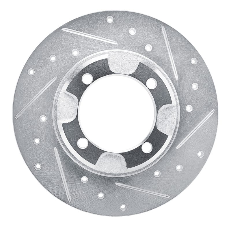 R1 Concepts — R1 85-91 Dodge COLT Front Right Drilled & Slotted Silver Brake Rotor
R1 Brake Rotor Drill