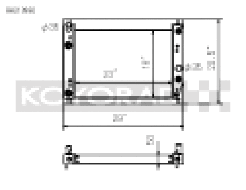 Koyo — Koyo 05-13 Chevrolet Corvette C6 Racing Radiator
Racing Radiator