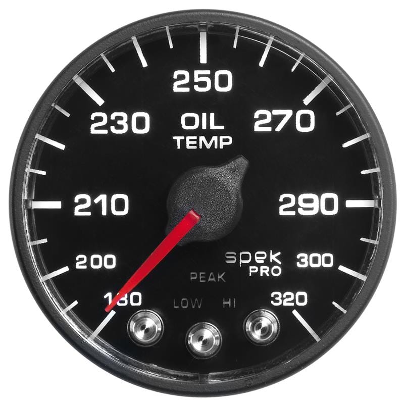 AutoMeter — 2-1/16" OIL TEMP, 180- 320 F, BFB, ECU, SPEK NL