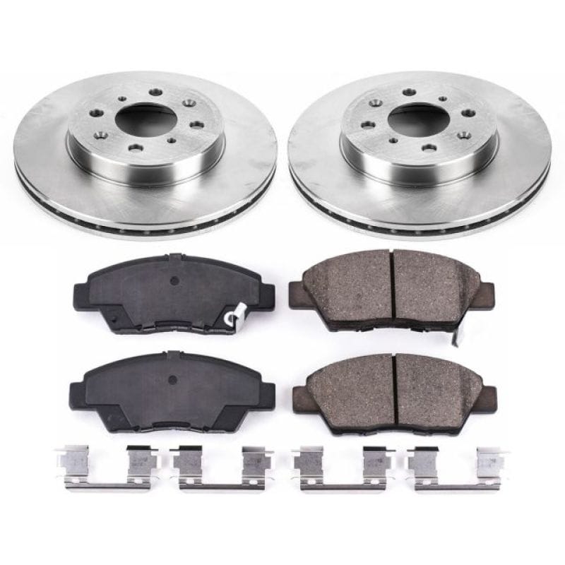 PowerStop — Power Stop 15-19 Honda Fit Front Autospecialty Brake Kit