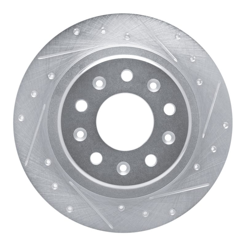 R1 Concepts — R1 16-25 Buick Regal TOURX Rear Right Drilled & Slotted Silver Brake Rotor
R1 Brake Rotor Drill