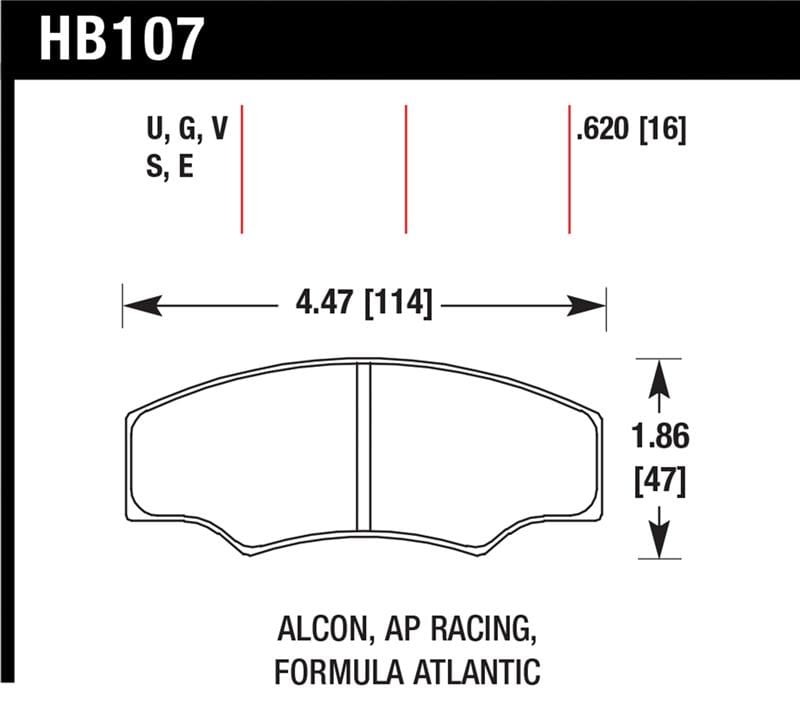 Hawk Performance — DTC-70 Disc Brake Pad
