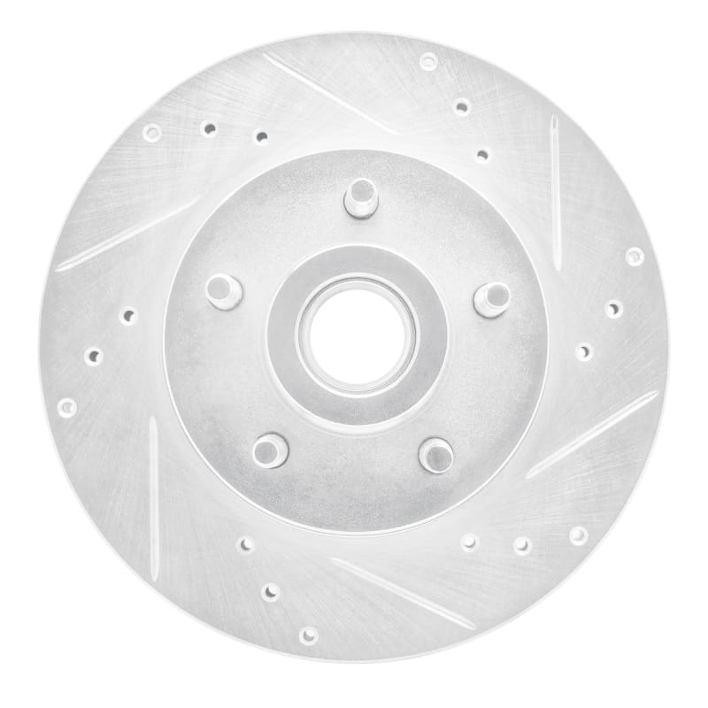 R1 Concepts — R1 90-91 Ford Country Squire Front Right Drilled & Slotted Silver Brake Rotor
R1 Brake Rotor Drill