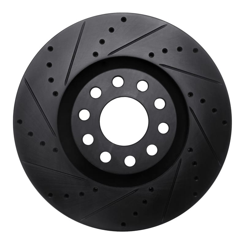 R1 Concepts — R1 00-03 Audi A8 Front Left Drilled & Slotted Black Brake Rotor
R1 Brake Rotor Drill