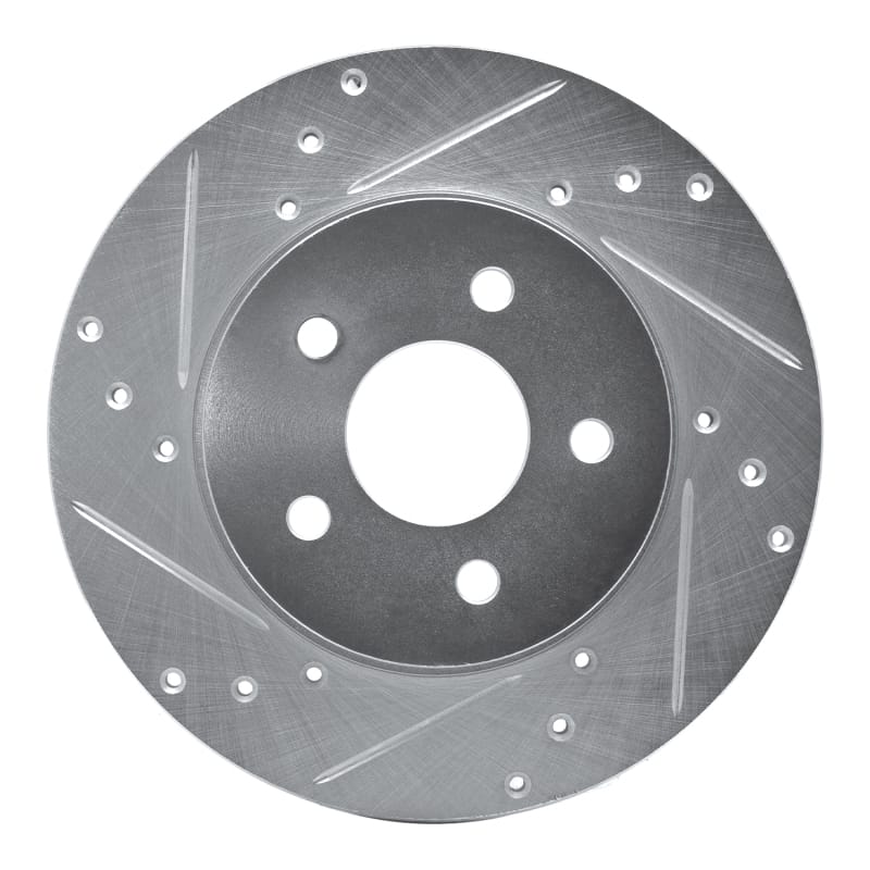 R1 Concepts — R1 01-08 Ford Mondeo (Mexico) Rear Left Drilled & Slotted Silver Brake Rotor
R1 Brake Rotor Drill