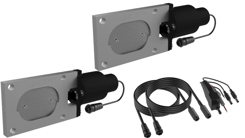 QTP — QTP Bolt-On QTEC Dual Low Profile Oval Electric Cutout Valves - Pair