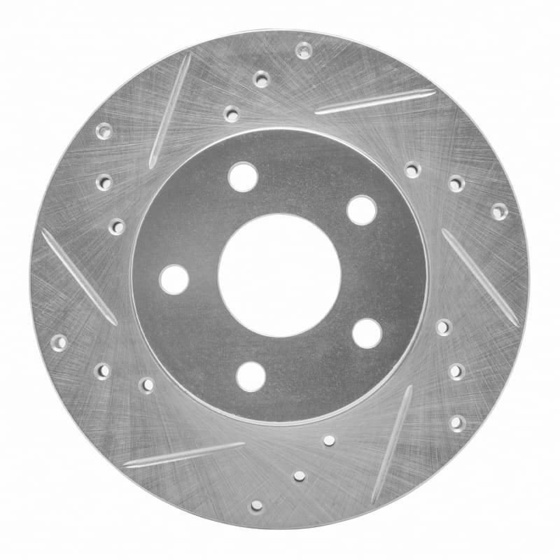 R1 Concepts — R1 80-89 Buick SKYLARK Front Left Drilled & Slotted Silver Brake Rotor
R1 Brake Rotor Drill