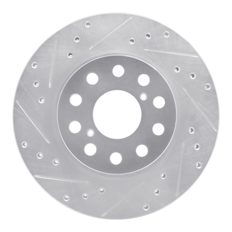 R1 Concepts — R1 92-95 Toyota MR2 Rear Left Drilled & Slotted Silver Brake Rotor
R1 Brake Rotor Drill