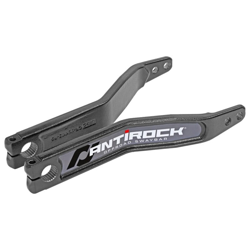 RockJock — RockJock Antirock Forged 4140 Chromoly Sway Bar Arms 15in Long 2.5in Offset w/ Stickers - Pair