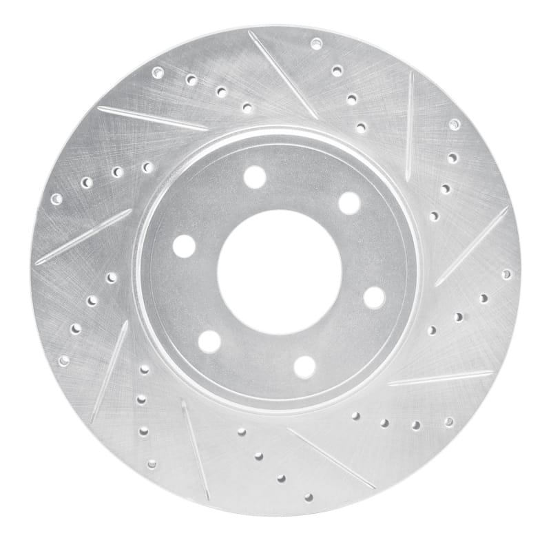 R1 Concepts — R1 06-09 Chevrolet Trailblazer Front Right Drilled & Slotted Silver Brake Rotor
R1 Brake Rotor Drill