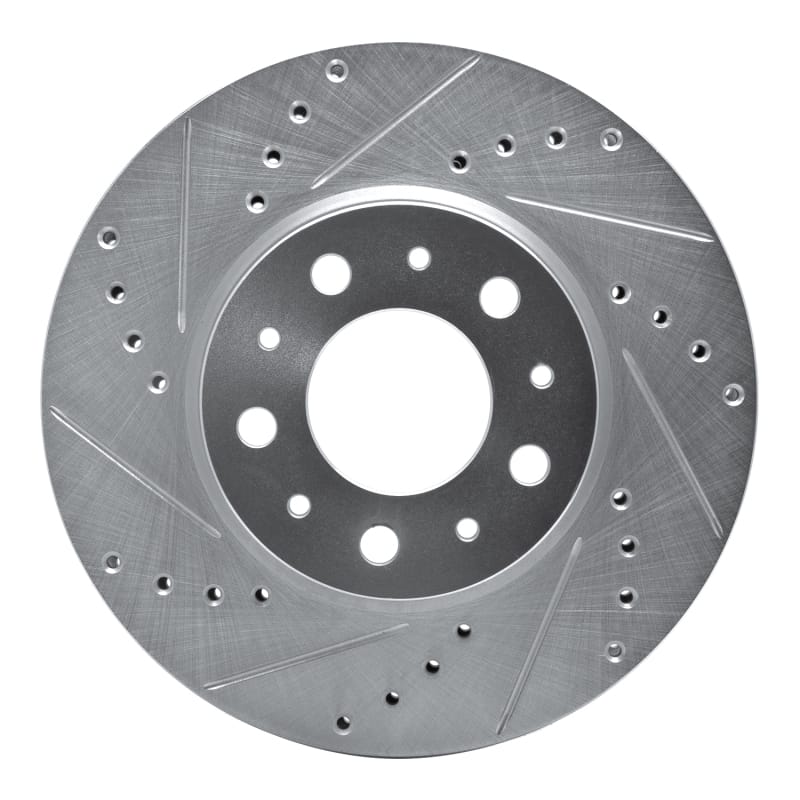 R1 Concepts — R1 91-95 Volvo 740 Front Left Drilled & Slotted Silver Brake Rotor
R1 Brake Rotor Drill
