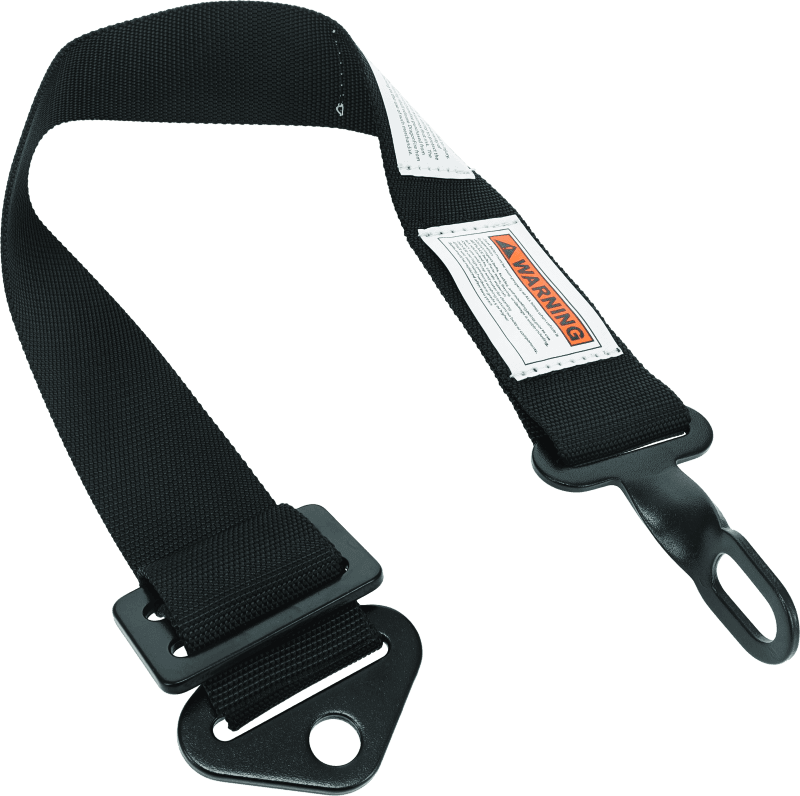 DragonFire Racing — Harness Submarine Belt, 2 in., Black
