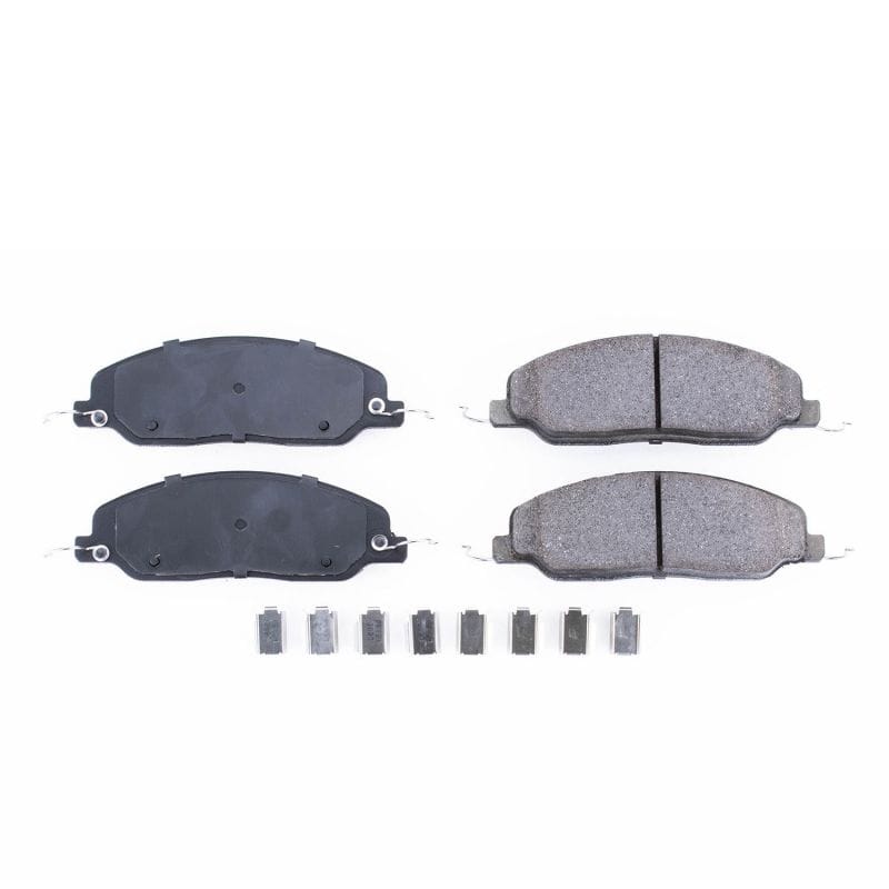 PowerStop — Power Stop 05-10 Ford Mustang Front Z17 Evolution Ceramic Brake Pads w/Hardware
Z17 Brake Pads