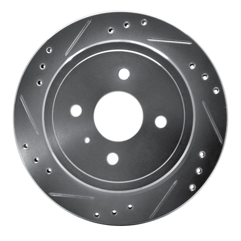 R1 Concepts — R1 83-89 Isuzu Impulse Rear Left Drilled & Slotted Silver Brake Rotor
R1 Brake Rotor Drill