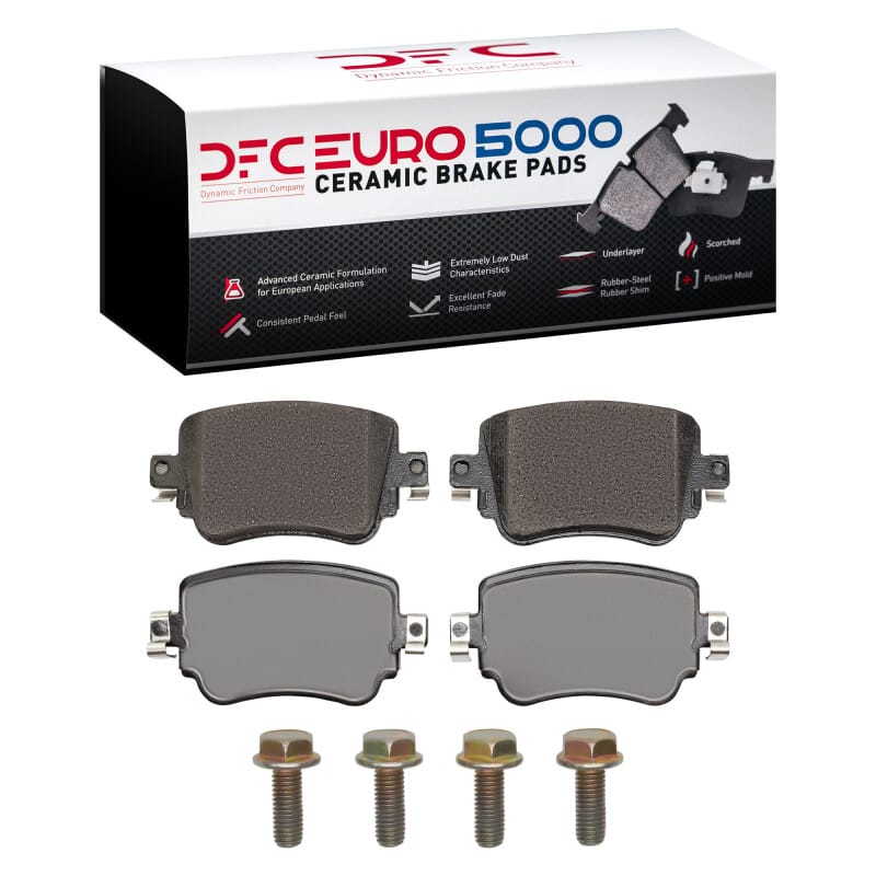 DFC — DFC 15-22 Audi Q3 Rear Euro 5000 Ceramic Brake Pads and Hardware Kit
DFC EURO Pads + HW