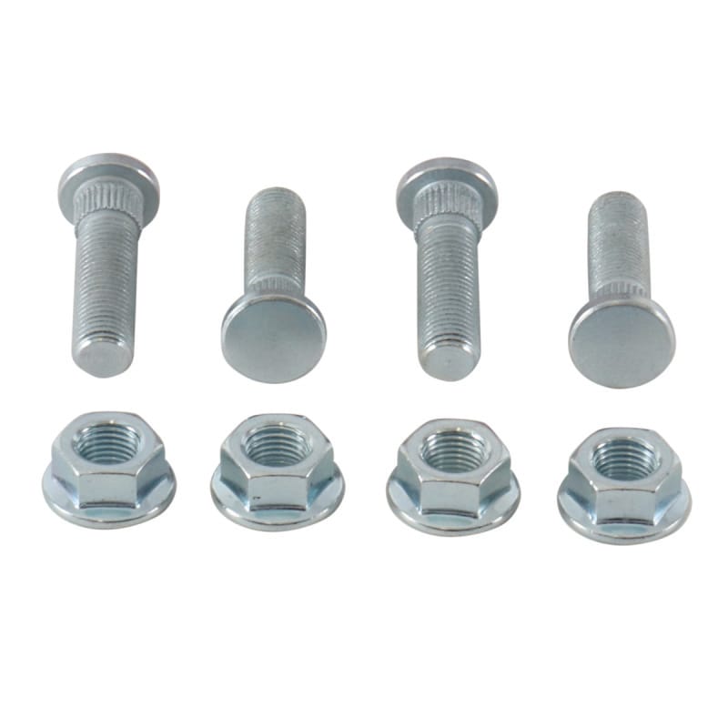 QuadBoss — Wheel Stud & Nut Kit, Front/Rear, Black