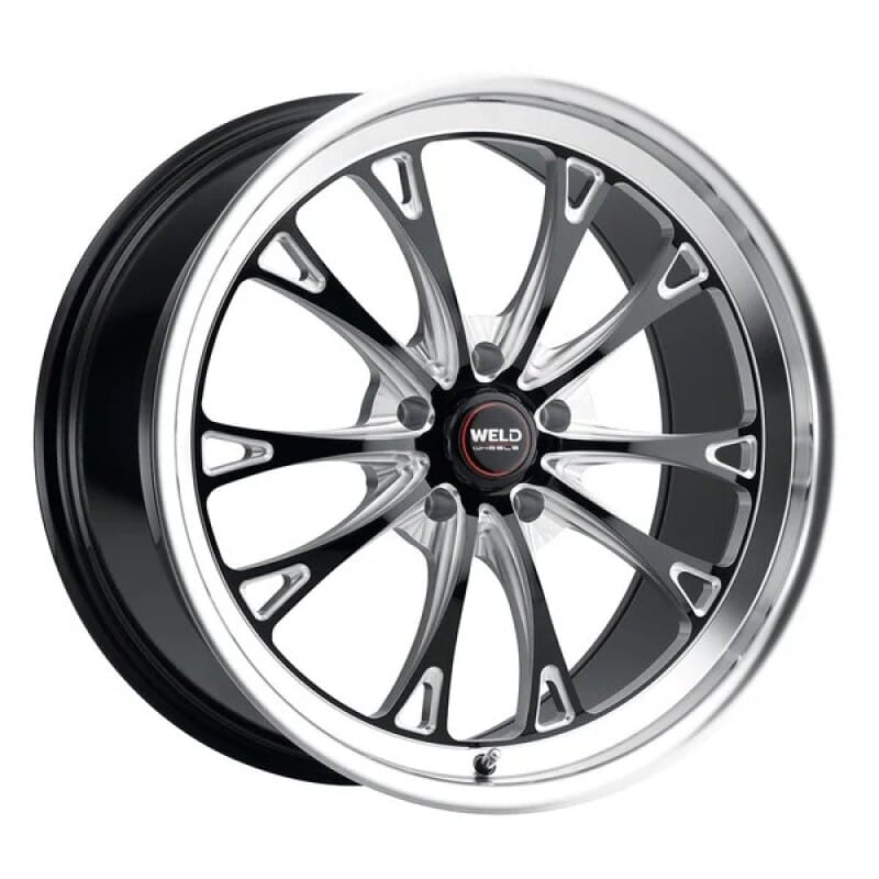 Weld — Weld Belmont Beadlock 17x10 / 5x114.3 BP / ET49 BS7.42 Gloss Black MIL DIA 78.1
