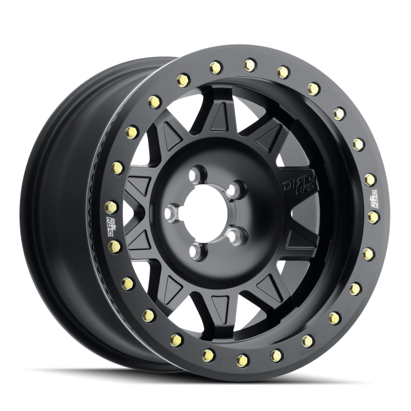 Dirty Life — Dirty Life 9302 Roadkill 15x7 / BLANK BP / 13mm Offset / 79.4mm Hub Matte Black Wheel