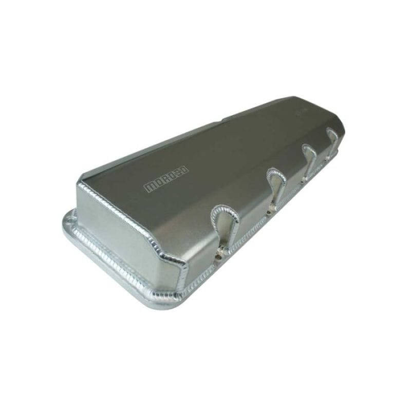 Moroso — Moroso 18 Deg Style Edelbrock Cyl Head Fabricated Aluminum Billet Rail 3in Tall Valve Cover